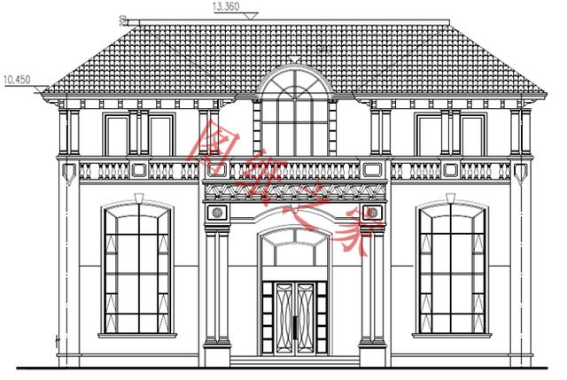 5款三層農(nóng)村別墅設(shè)計圖，溫馨舒適，戶型方正，簡單實用