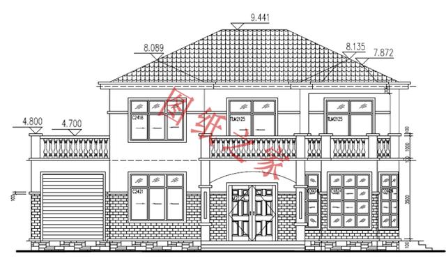 6款二層別墅設(shè)計(jì)圖，布局合理，經(jīng)濟(jì)適用、戶型精美，適合農(nóng)村自建房。
