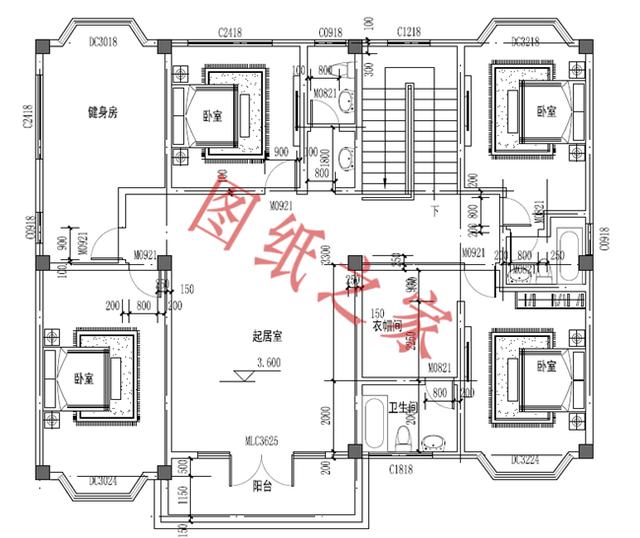 6款二層別墅設(shè)計(jì)圖，布局合理，經(jīng)濟(jì)適用、戶型精美，適合農(nóng)村自建房。