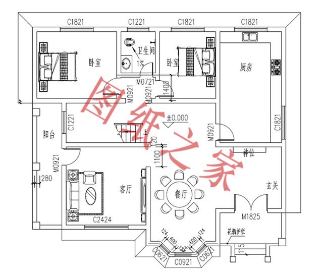 6款二層別墅設(shè)計(jì)圖，布局合理，經(jīng)濟(jì)適用、戶型精美，適合農(nóng)村自建房。