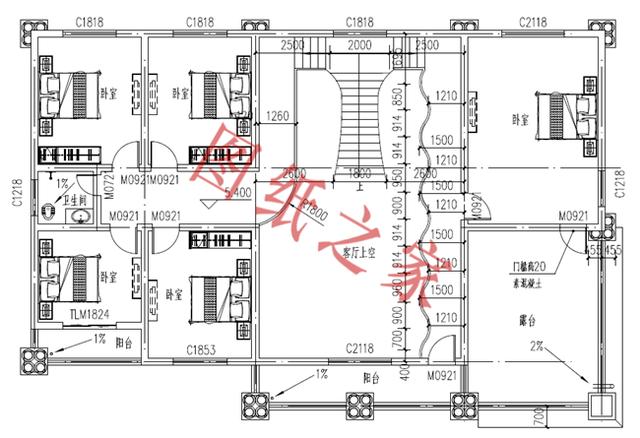6款二層別墅設(shè)計(jì)圖，布局合理，經(jīng)濟(jì)適用、戶型精美，適合農(nóng)村自建房。