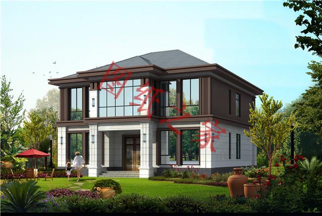 6款二層別墅設(shè)計(jì)圖，布局合理，經(jīng)濟(jì)適用、戶型精美，適合農(nóng)村自建房。