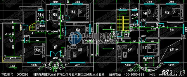 占地138平的二層復式別墅設(shè)計圖，帶露臺+車庫