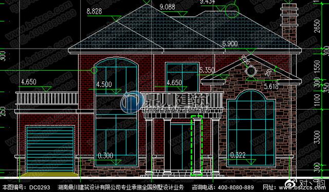 占地138平的二層復式別墅設(shè)計圖，帶露臺+車庫