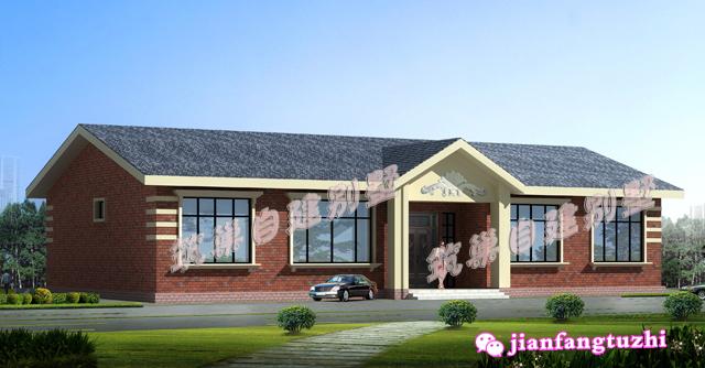 20x11米農(nóng)村一層別墅設(shè)計圖，帶堂屋，養(yǎng)老必選的一套房子