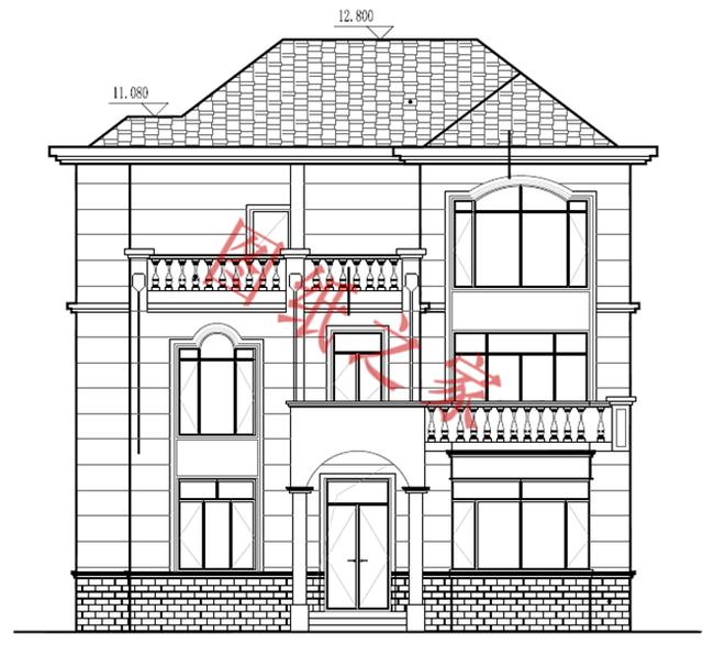 6款三層別墅設計圖，漂亮、結(jié)實，簡單實用，村里人都說好！