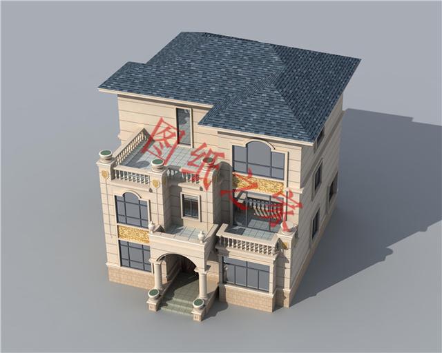 6款三層別墅設計圖，漂亮、結(jié)實，簡單實用，村里人都說好！