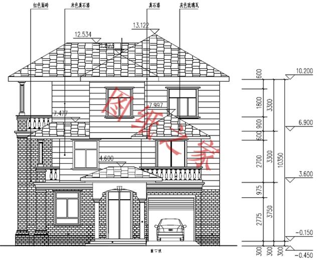 6款三層別墅設計圖，漂亮、結(jié)實，簡單實用，村里人都說好！