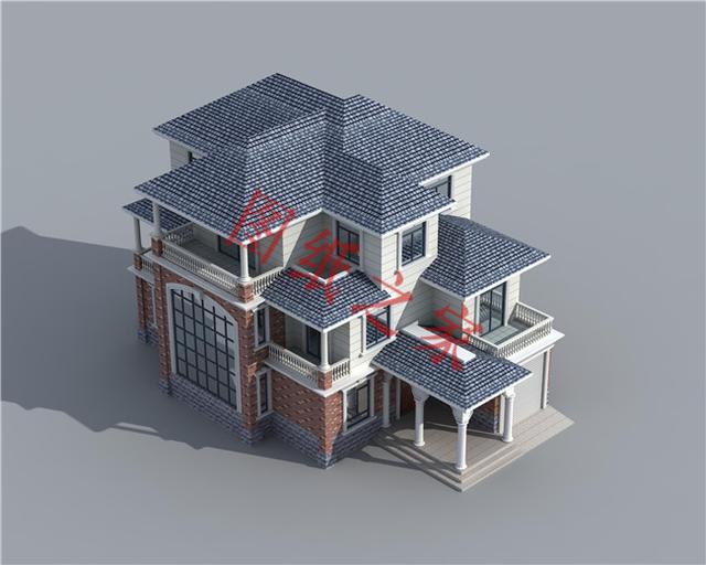 6款三層別墅設計圖，漂亮、結(jié)實，簡單實用，村里人都說好！