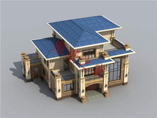 6款三層別墅設計圖，漂亮、結(jié)實，簡單實用，村里人都說好！