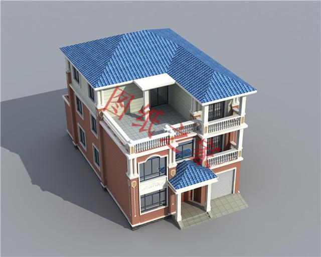 6款三層別墅設計圖，漂亮、結(jié)實，簡單實用，村里人都說好！