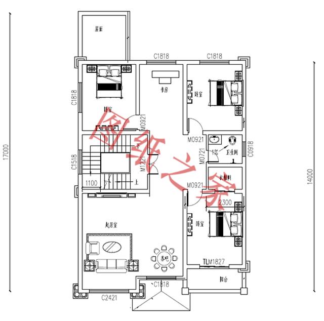 6款三層別墅設計圖，漂亮、結(jié)實，簡單實用，村里人都說好！