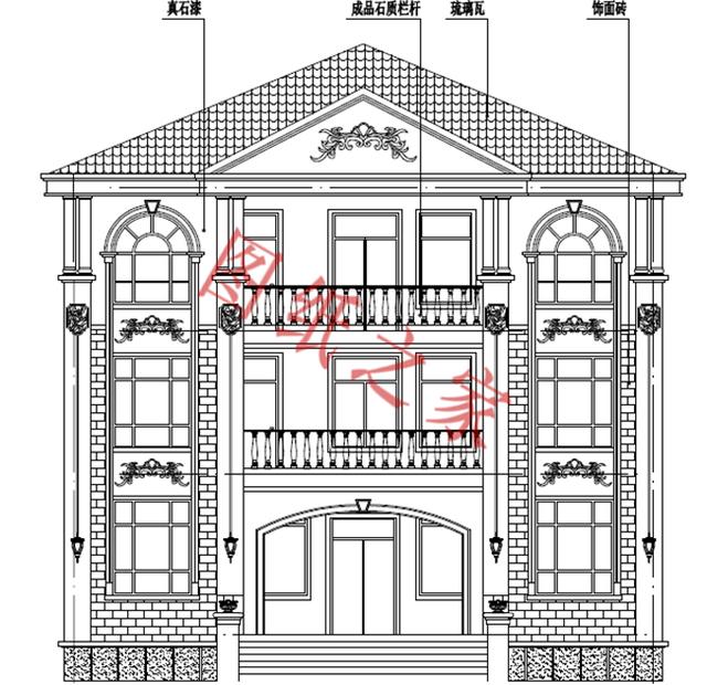 6款三層別墅設計圖，漂亮、結(jié)實，簡單實用，村里人都說好！
