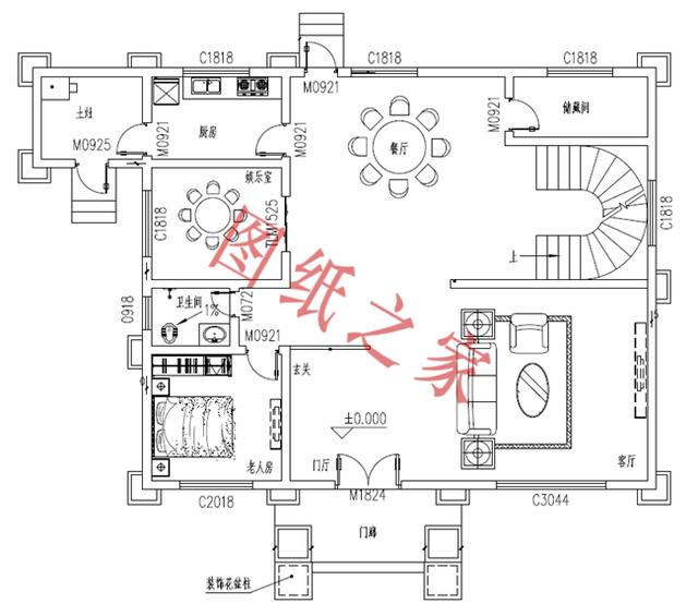 6款三層別墅設計圖，漂亮、結(jié)實，簡單實用，村里人都說好！