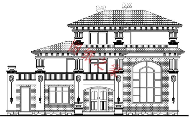 6款三層別墅設計圖，漂亮、結(jié)實，簡單實用，村里人都說好！