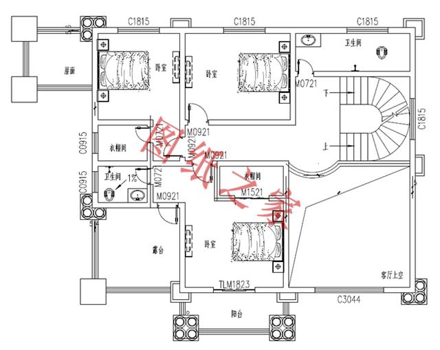 6款三層別墅設計圖，漂亮、結(jié)實，簡單實用，村里人都說好！