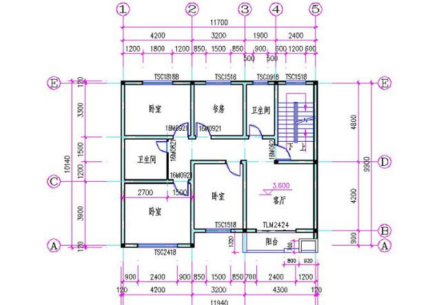 占地120平米的三層帶車庫別墅設(shè)計圖，精致實用，30萬以內(nèi)