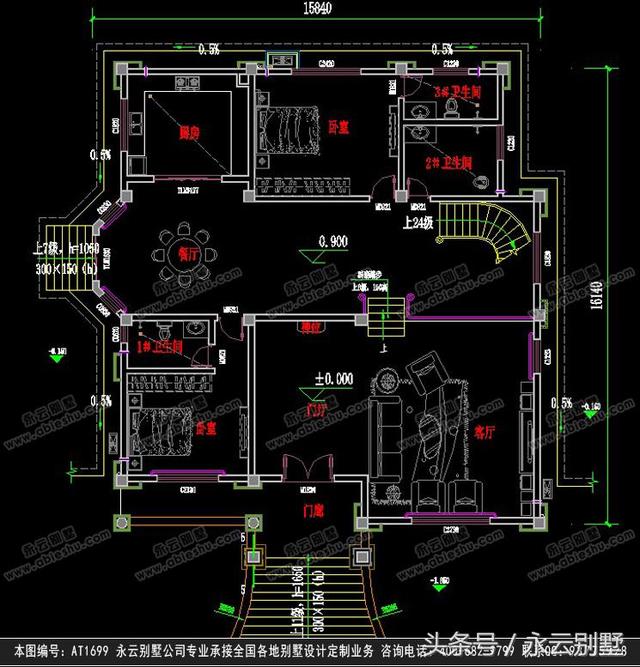 豪華簡歐別墅設(shè)計(jì)圖，氣質(zhì)感十足，讓人倍感溫馨！