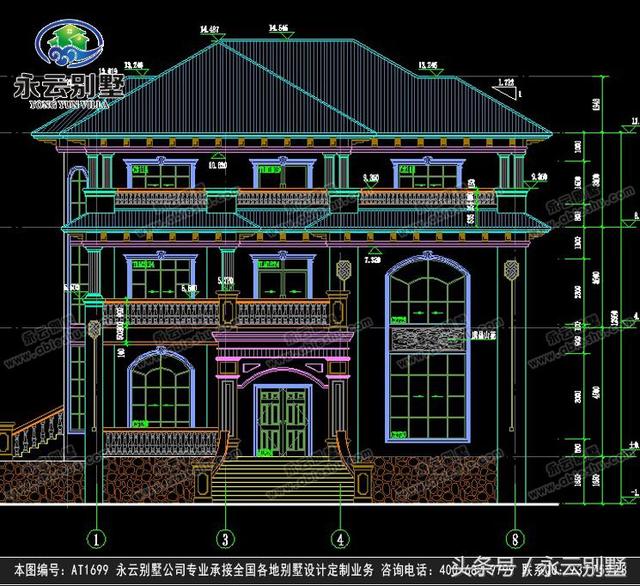 豪華簡歐別墅設(shè)計(jì)圖，氣質(zhì)感十足，讓人倍感溫馨！