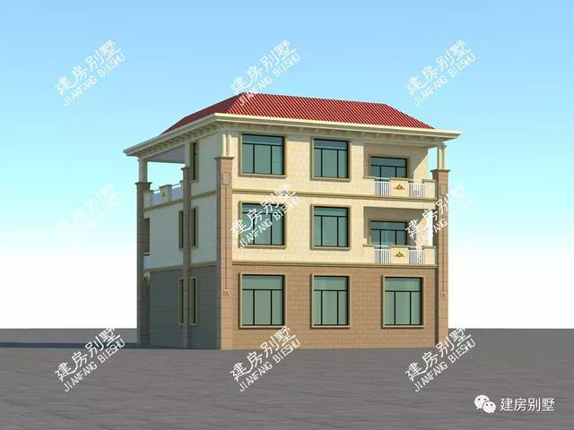 兩棟農(nóng)村自建房，都是磚混結構，外觀新穎大氣造價便宜！