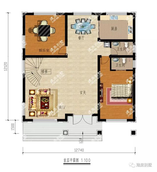兩棟農(nóng)村自建房，都是磚混結構，外觀新穎大氣造價便宜！