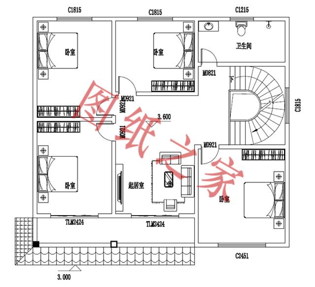 二層別墅設(shè)計(jì)圖，外觀新穎，快來(lái)選購(gòu)吧！??！