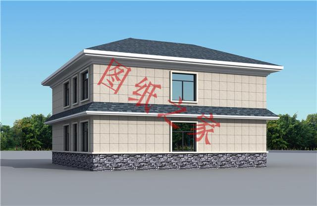 二層別墅設(shè)計(jì)圖，外觀新穎，快來(lái)選購(gòu)吧?。?！