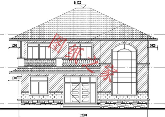 二層別墅設(shè)計(jì)圖，外觀新穎，快來(lái)選購(gòu)吧！??！