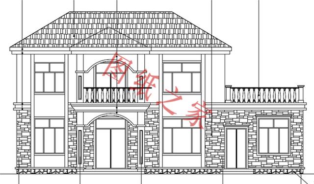 二層別墅設(shè)計(jì)圖，外觀新穎，快來(lái)選購(gòu)吧?。?！