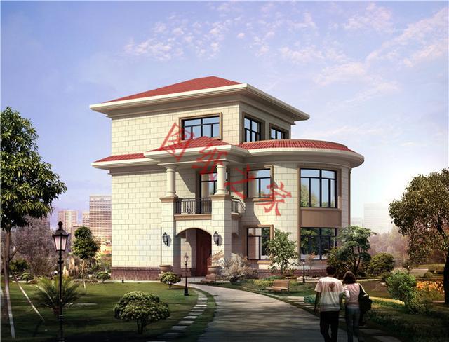 農村三層別墅設計圖，外觀新穎，設計獨特，造價實惠！