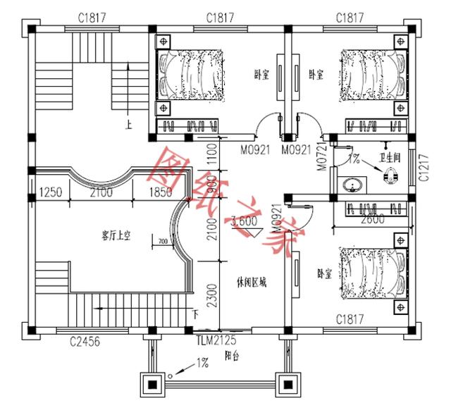 農村三層別墅設計圖，外觀新穎，設計獨特，造價實惠！