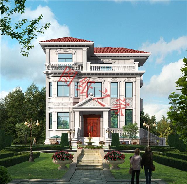 農村三層別墅設計圖，外觀新穎，設計獨特，造價實惠！