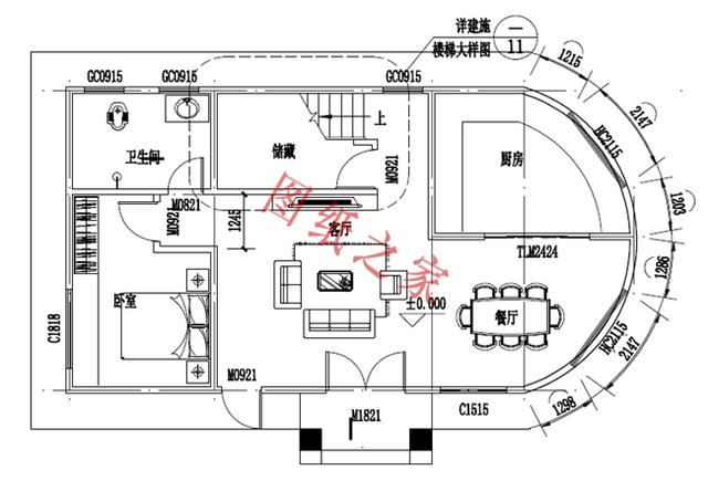 農村三層別墅設計圖，外觀新穎，設計獨特，造價實惠！