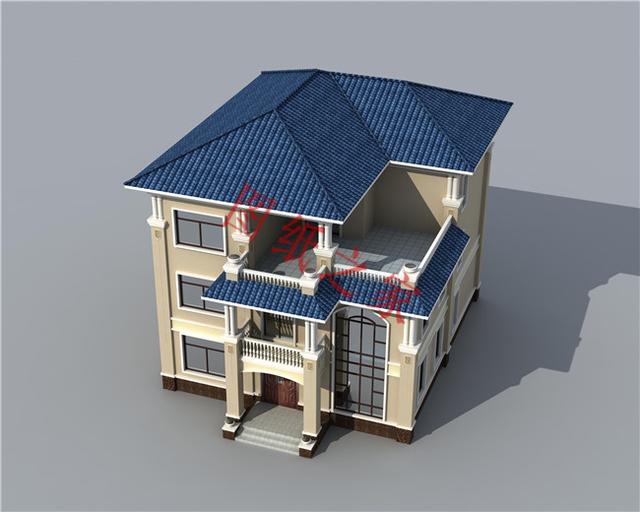 農村三層別墅設計圖，外觀新穎，設計獨特，造價實惠！