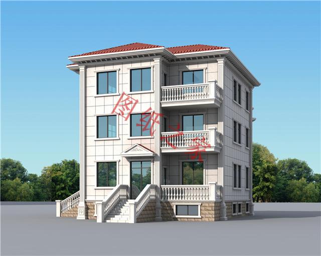 農村三層別墅設計圖，外觀新穎，設計獨特，造價實惠！