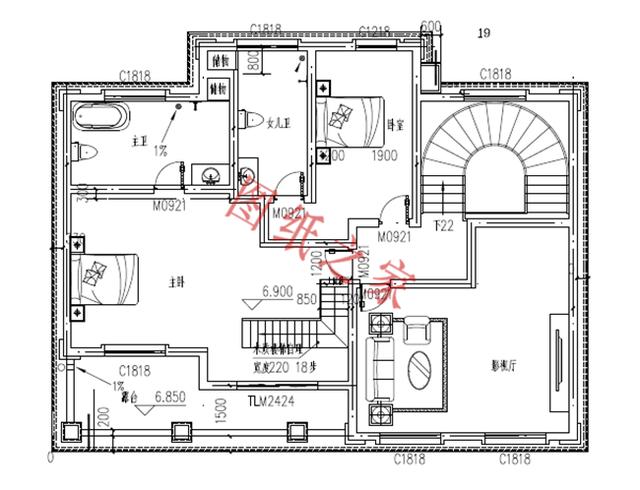 農村三層別墅設計圖，外觀新穎，設計獨特，造價實惠！