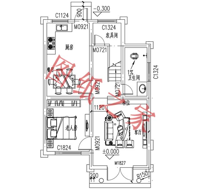 二層別墅設(shè)計(jì)圖，讓你遠(yuǎn)離城市喧囂，心曠神怡！