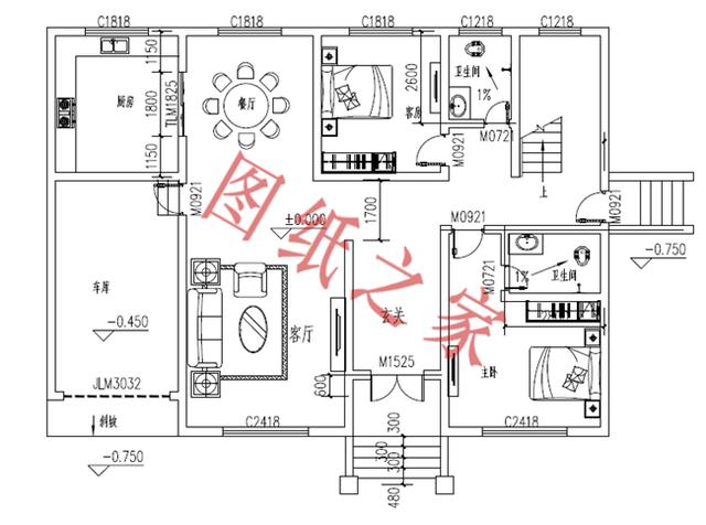 二層別墅設(shè)計(jì)圖，讓你遠(yuǎn)離城市喧囂，心曠神怡！