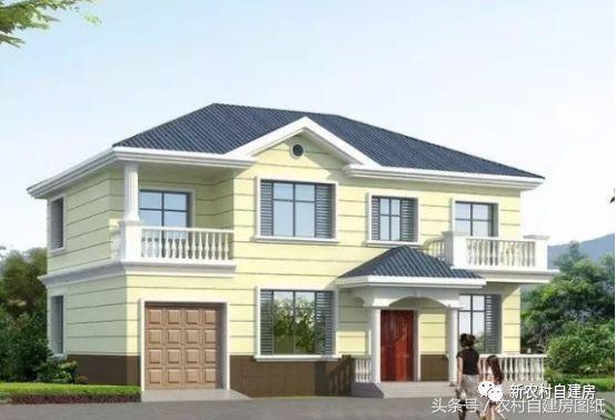 經(jīng)典帶車庫(kù)二層設(shè)計(jì)圖 外觀舒適！造價(jià)實(shí)惠！