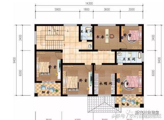 經(jīng)典帶車庫(kù)二層設(shè)計(jì)圖 外觀舒適！造價(jià)實(shí)惠！