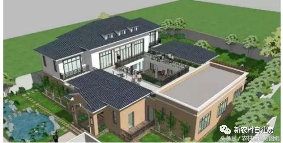 中式味道設(shè)計(jì)圖，精美四合院，古鄉(xiāng)古氣！