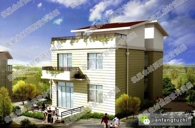 幾款20萬左右農(nóng)村二層小別墅設(shè)計(jì)圖！