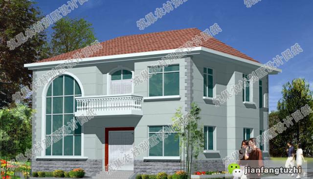 幾款20萬左右農(nóng)村二層小別墅設(shè)計(jì)圖！