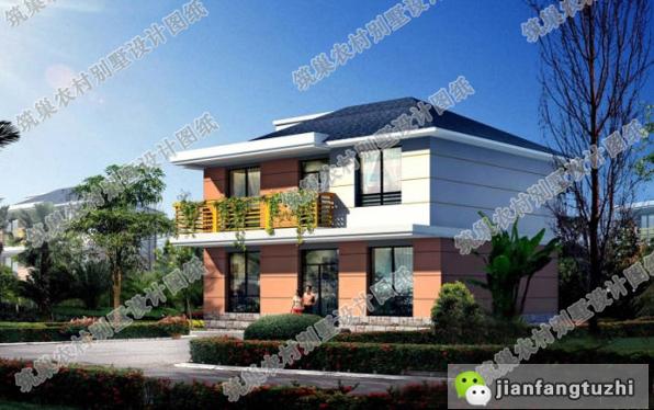 幾款20萬左右農(nóng)村二層小別墅設(shè)計(jì)圖！