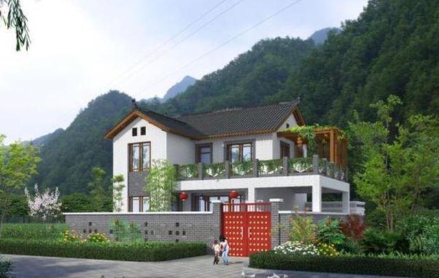 兩款農(nóng)村小二樓設(shè)計圖，讓人過目不忘，占地小價格優(yōu)！