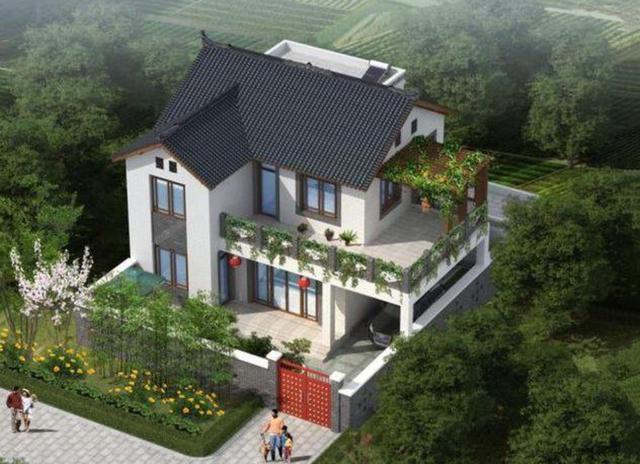 兩款農(nóng)村小二樓設(shè)計圖，讓人過目不忘，占地小價格優(yōu)！