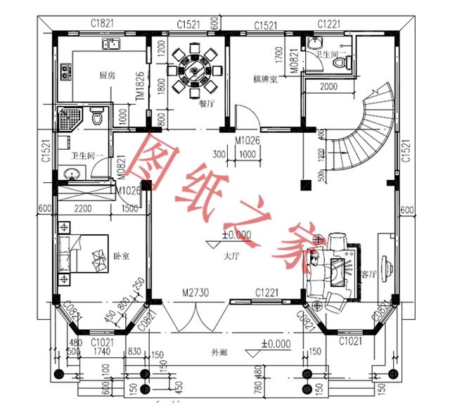 6套精美別致的農(nóng)村別墅設計圖，喜歡就來下單吧！