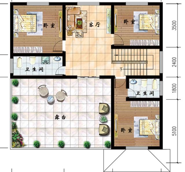 分享兩套熱銷別墅設(shè)計(jì)圖！你值得擁有！