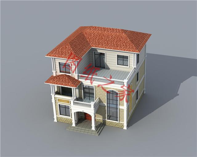 6套農(nóng)村三層別墅設(shè)計(jì)圖，造價(jià)合理，外觀高端！