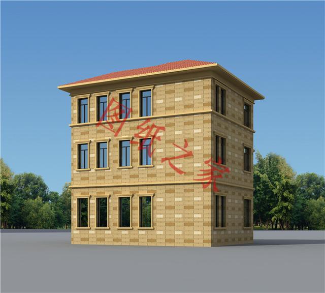 6套農(nóng)村三層別墅設(shè)計(jì)圖，造價(jià)合理，外觀高端！